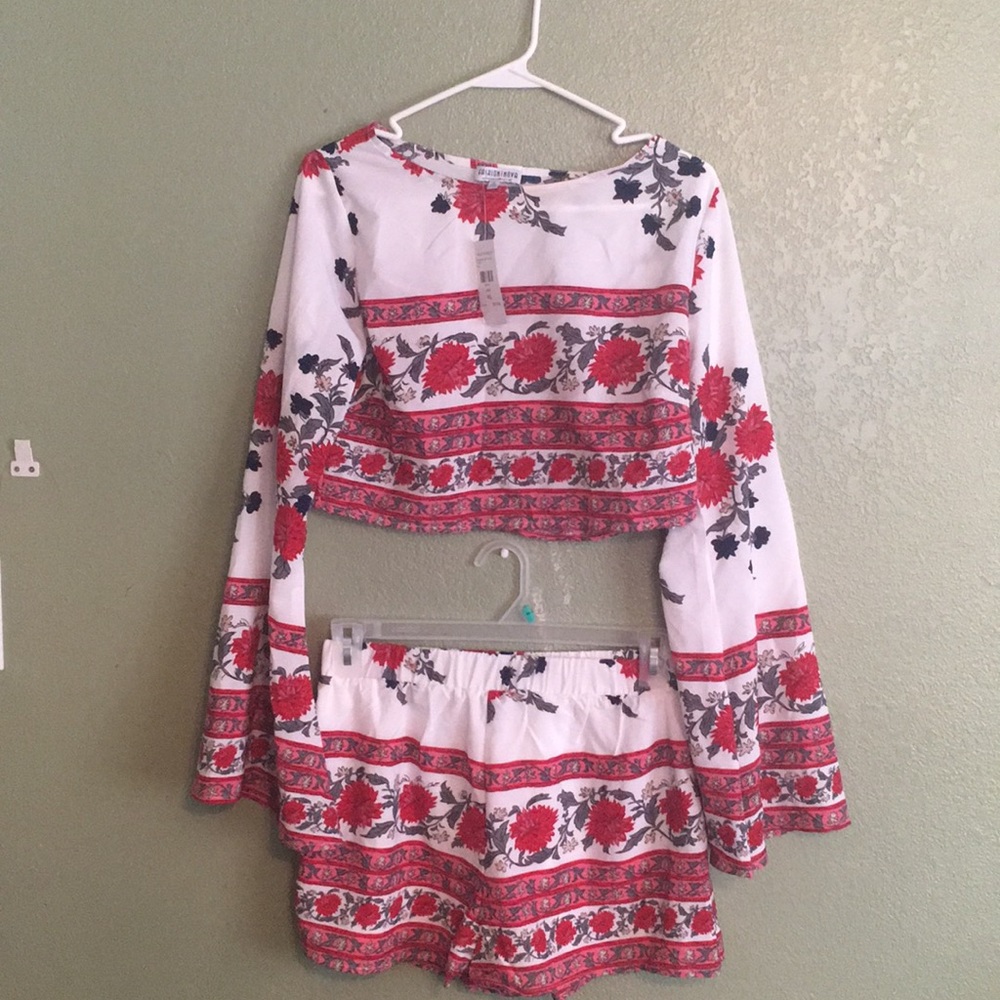 2 piece short set
